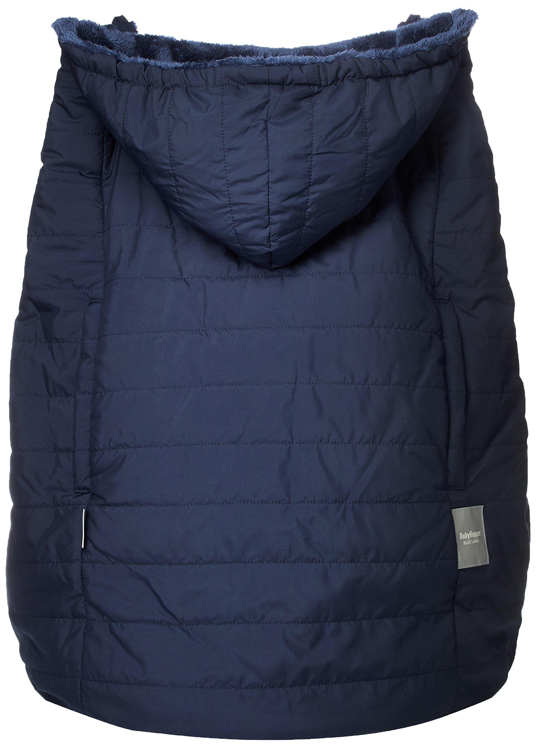 

BABYHOPPER Ergo Зимний Многофункциональный Чехол для Детских Переносок, Легкий, Водоотталкивающий, Безопасный для Коляски, Темно-синий, (CKBH04009)