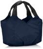 Isaac Recycled Nylon Fluffy Tote Bag, Small, Y01-03-01, Navy