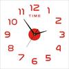 Creative Decorative Wall Clock Oversized Diy Acrylic Wall Clock European Style Living Room Wall Sticker Clock Living Room