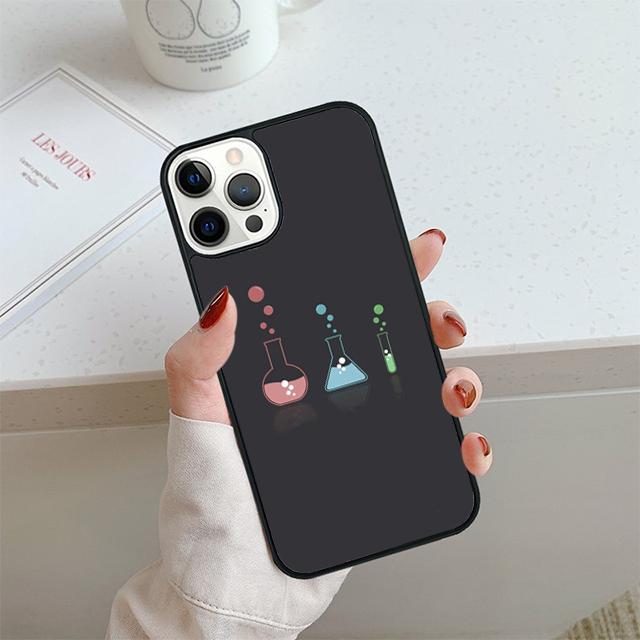 Science Chemistry Style Phone Case For iPhone 17 Air 13 12 14 15 16 Cover For Apple Pro Max 6S Plus Coque