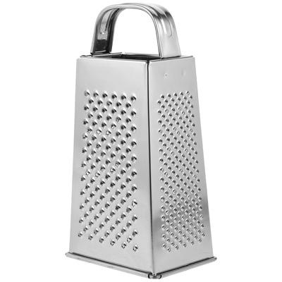 Vegetables Four-sided Grater Food Grinder Stainless Steel Graters for Kitchen Silver