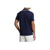 Polo Ralph Lauren Solid Color Teddy Bear Logo Embroidered Short Sleeve Polo Shirt Men tops Blue MNPOKNI1N822272-410