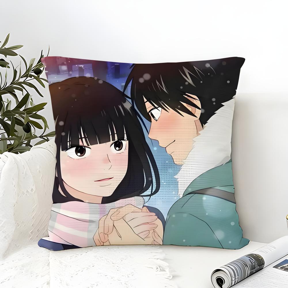 Classic Comics K-Kimi Ni TodokeS Pillow Case Linen Pillow Case Sofa Home Decor Cushion Cover Cushion Cove