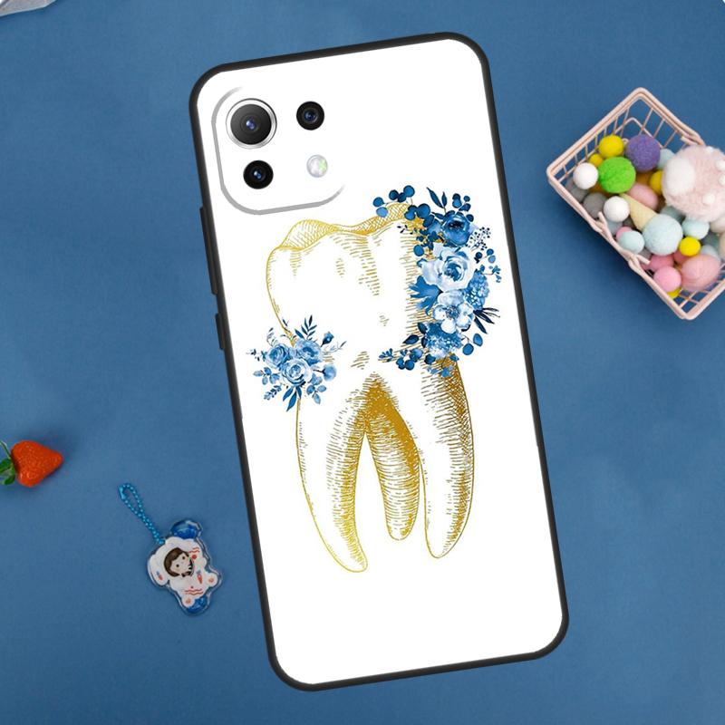 Cute Tooth Dentist Case For Xiaomi 14 13 15 Ultra 11T 12T 13T 14T Pro POCO X7 Pro X3 X5 F5 F6 M6 X6 Pro Cover