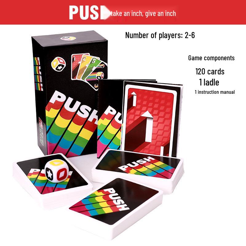 Take an Inch, Take a Mile: Chinese Version Card Game for 2-6 Players, Ideal for Casual Parties