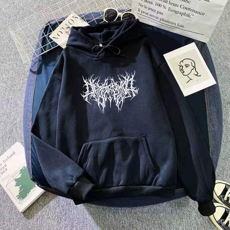 New Velvet Hoodie Sweatshirt Autumn and Winter Loose Couple Tops