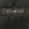 COMOLI U03-04005 Black Silk Nylon MA-1 Jacket 3 blackUsed