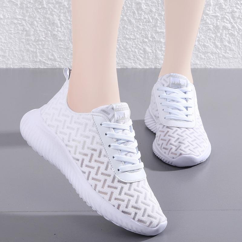 

Women s shoes summer new fashion street personality student mesh shoes casual shoes running shoes 42