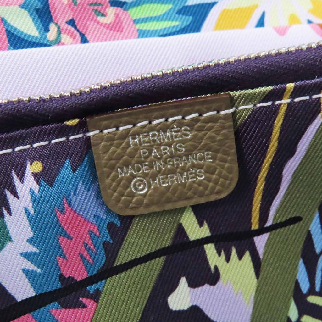 HERMES Purse Azap Long Silk Inn Epsom Women Used