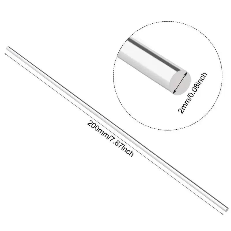 

1/5/10pcs Clear Acrylic Acrylic Rods Round Acrylic Round Bars DIY Building Model Material Suitable for Material Accessories 10x100mm 1pcs