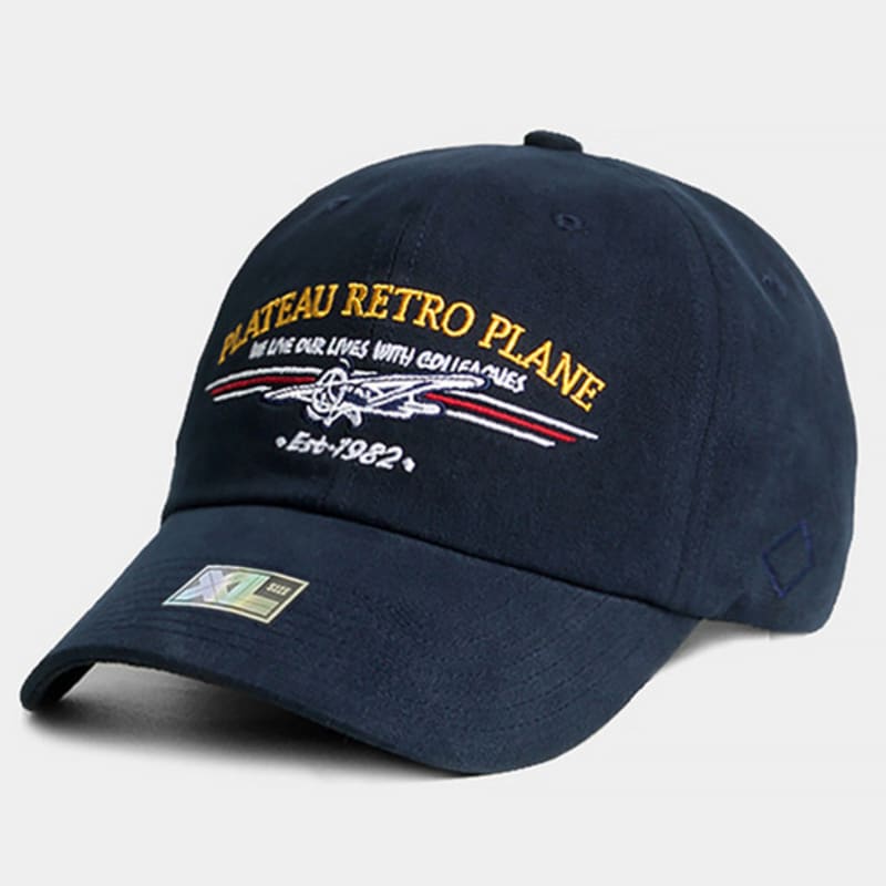 

PLATEAU Big Size Peach Fabric Ball Cap XL PLATEAU RP VTG CAP NAVY L