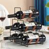 Modern Wine Rack Living Room Desktop Wine Bottle Storage Rack Kitchen Bottle Display Stand Simple Bar Counter Storage Holders