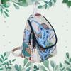 Backpack Embroidered Canvas Backpack for Women Cute Animal Floral Pattern Lightweight Travel Casual Backpack Small Daypack