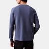Calvin Klein Minimalist Comfortable Versatile Casual Warm Knit Crew Neck Sweater Men sweater Vintage-Indigo 40BM347-422