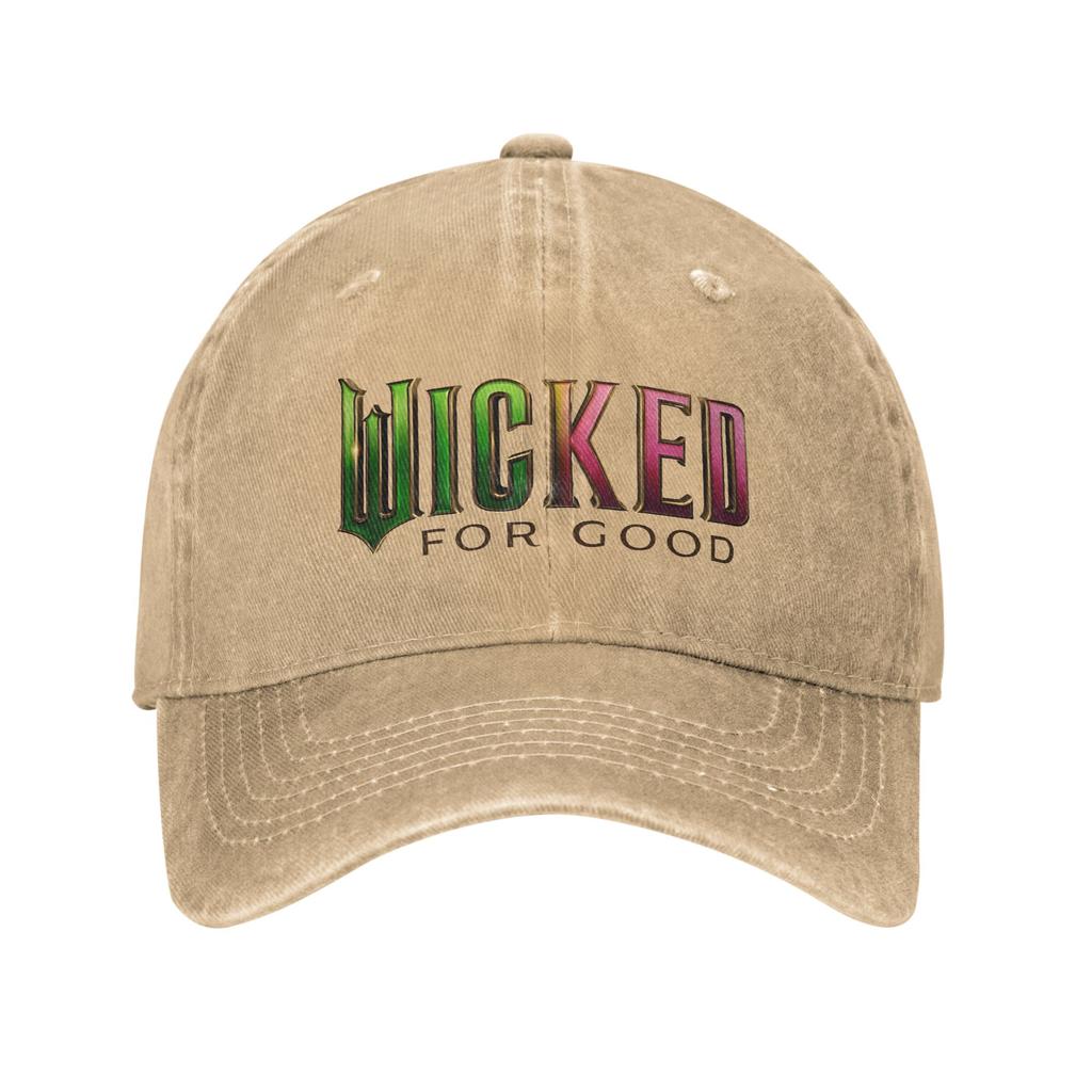 Wicked For Good As Long As You're Mine Wicked 2025 Movie  Print Cap Men Women Cotton Trucker Hat Causal Headwear Baseball Cap