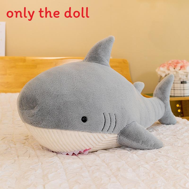 Shark Plush Dolls With Bright Colors For Gift For Kids And Collectors Gift
