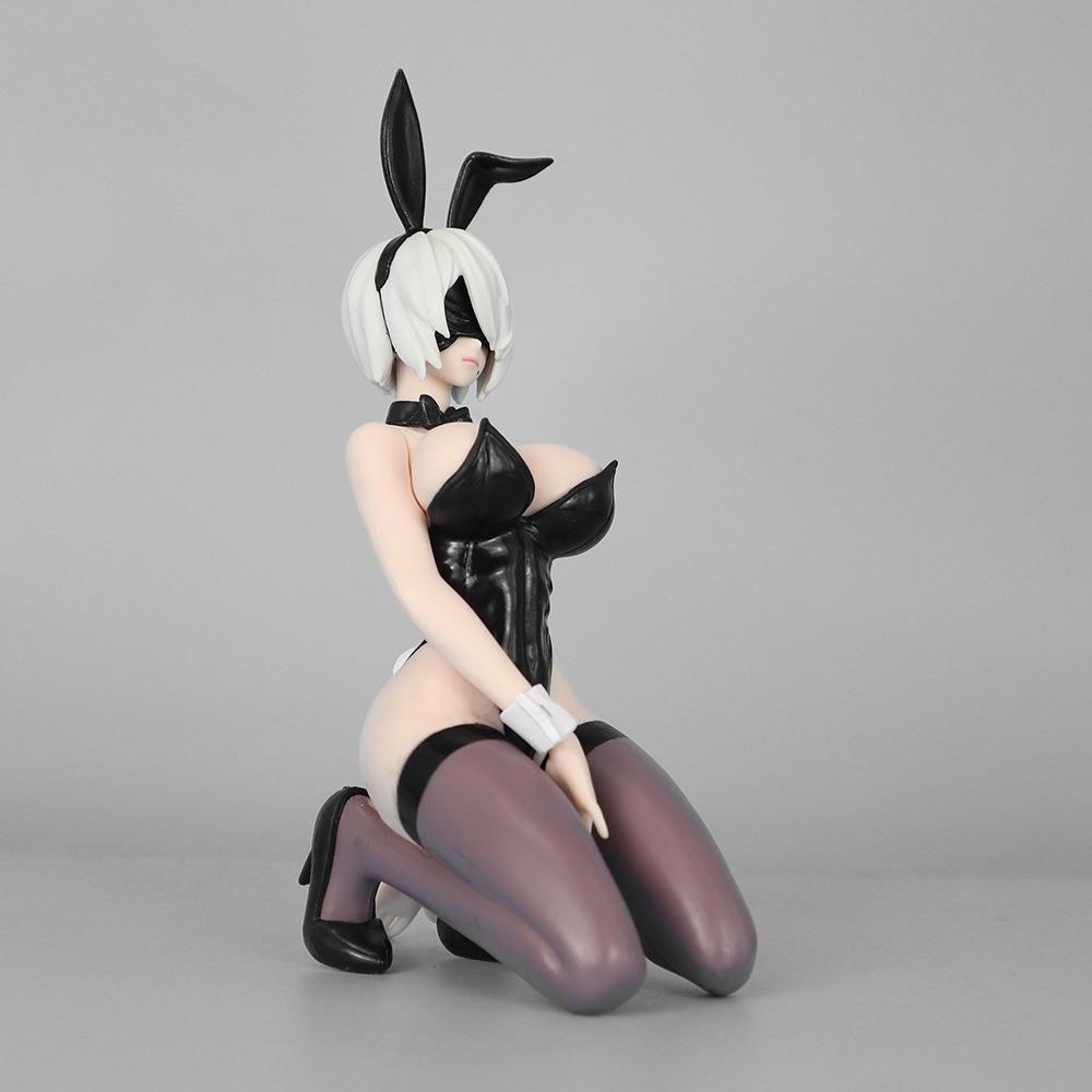 Nier:Automata Figure Yorha No. 2 Type B Figure Bunny Girls Anime Figurine Model Statue Doll Collection Adults Gifts