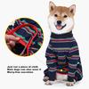 Dog Weaning Suit Elastic Wound Recovery Cotton Four-legged Pet Postpartum Cloth Bodysuit for Puppy