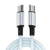 USB Type-C Male To Male Charging Cable USB C To USB C Data Cable PD 60W Fast Charge Cable For Type C Devices Smartphones