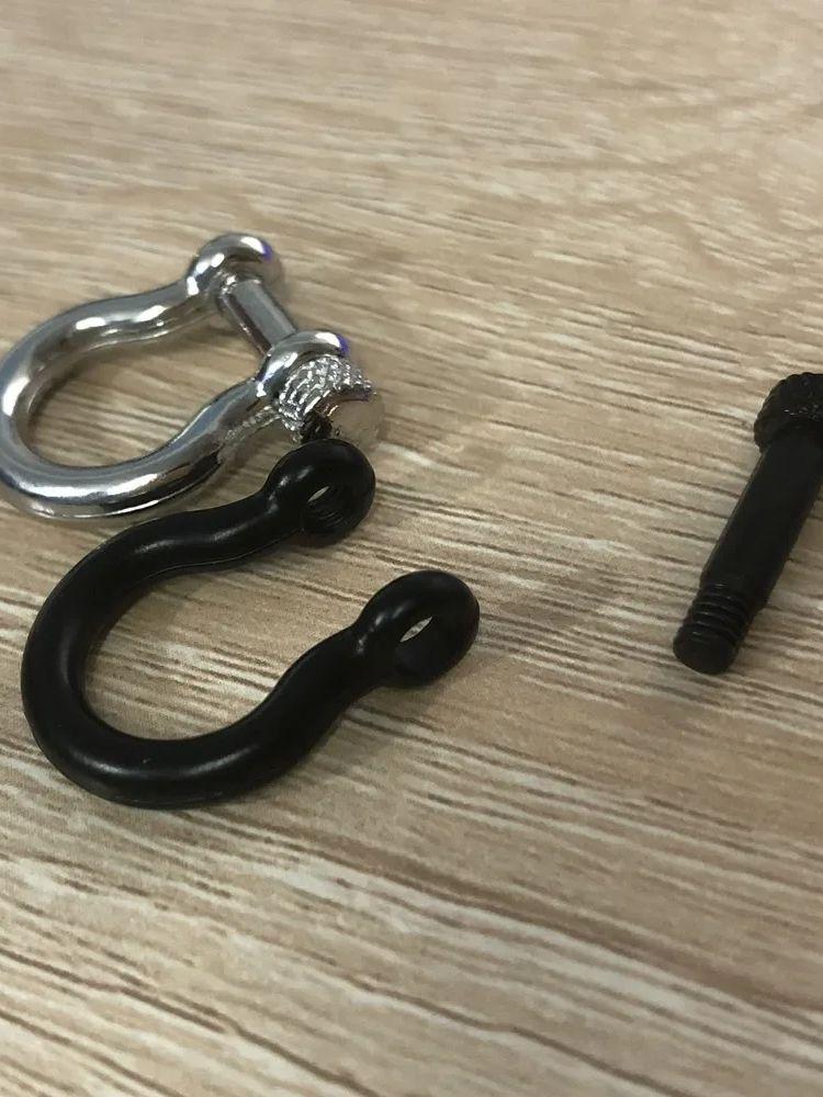 Großhandel Bügelkettenschloss Outdoor Überlebensschnalle Hufeisen-Schnalle Verbindungsverschluss DIY Schmuckherstellung