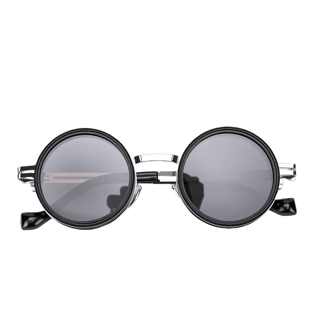   Tint Sunglasses Round Polarized Glasses with 49MM ND Filter Lenses for Outdoor Activities