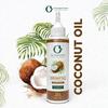 Organic Forest 100% Chemical Free Pure Cold Pressed Coconut Oil | Coconut Oil Cold Pressed,Cold Pressed Pure Coconut Hair Oil | 100 ML