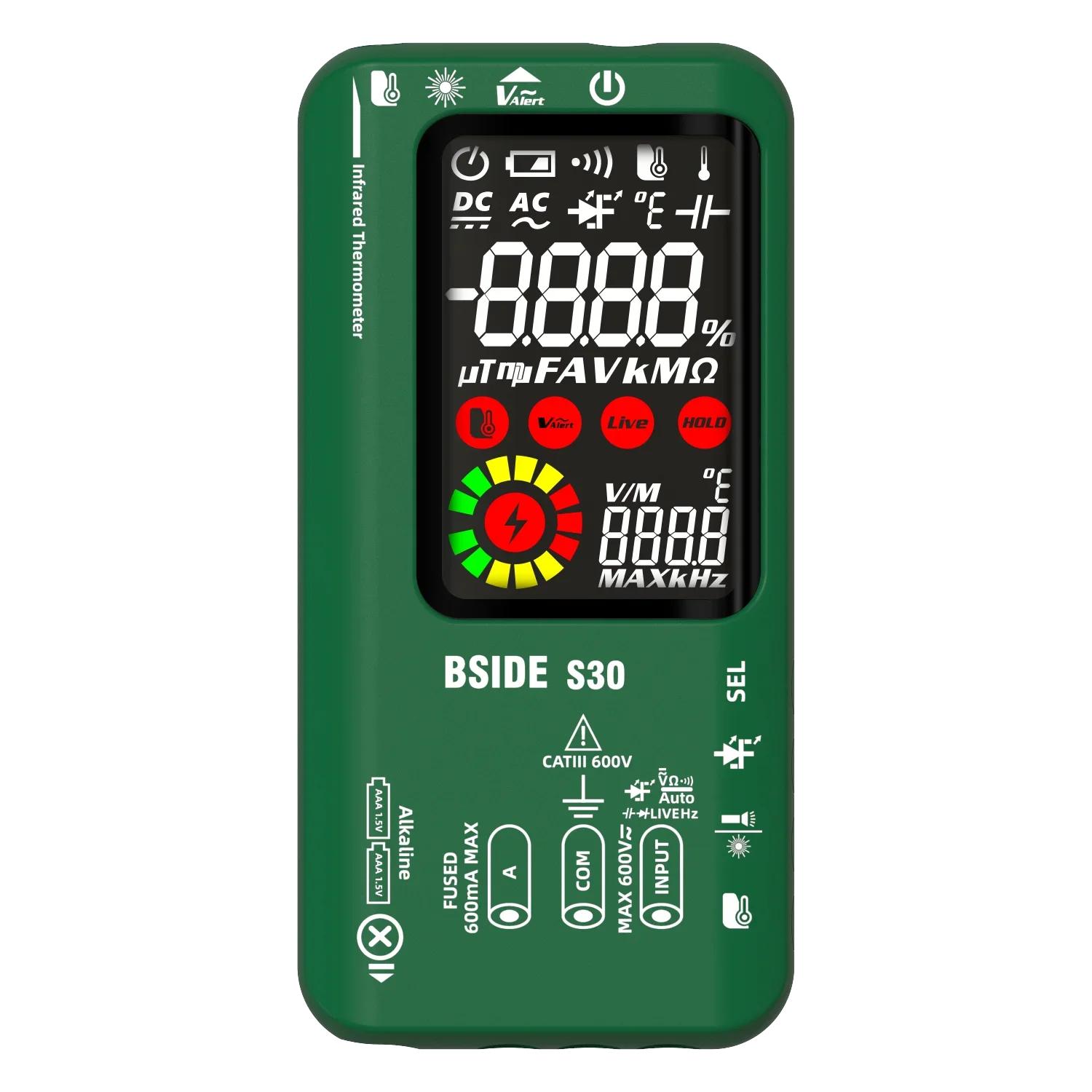

S30X Intelligent Color Screen Multimeter Infrared Temperature tester Dual-mode power supply large-screen multimeter