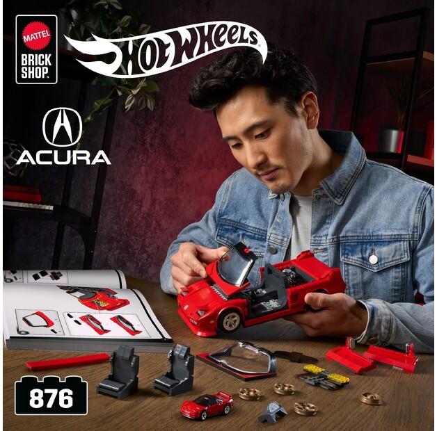 Plastic Constructor Mattel Brick Shop Acura NSX 1990 JFW70