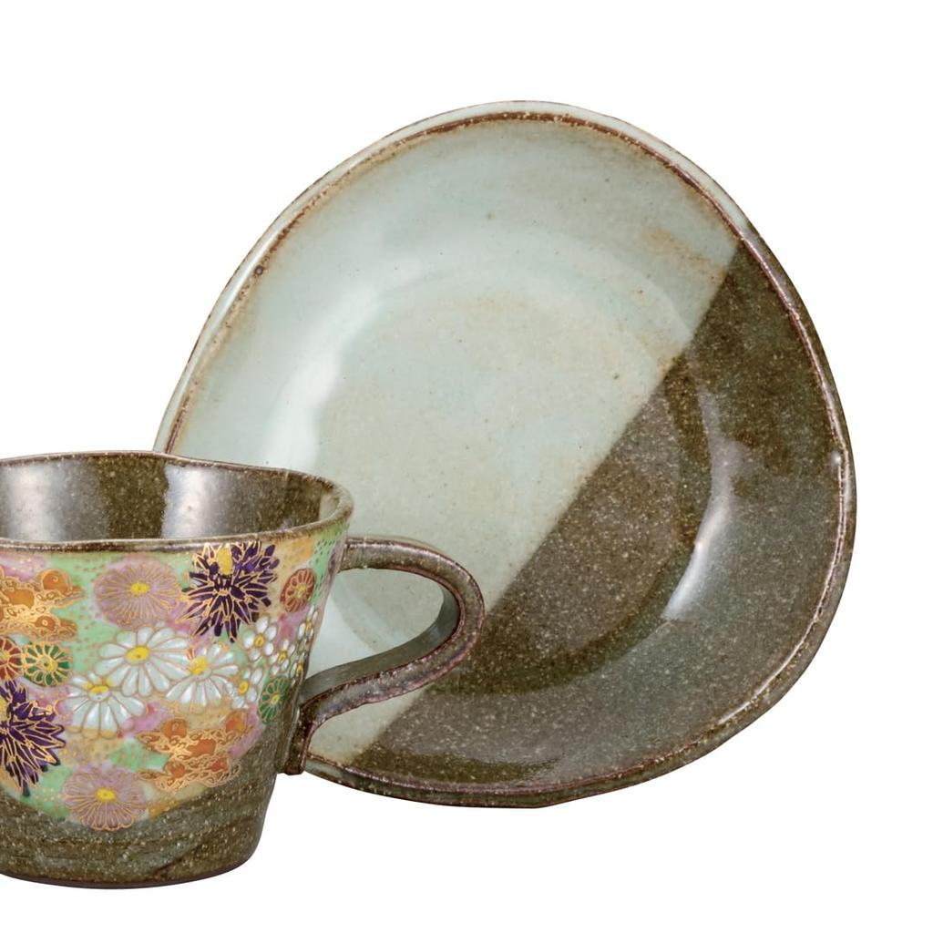 Kutaniyaki Iwataya Pair Coffee/Hanazume K8-1000