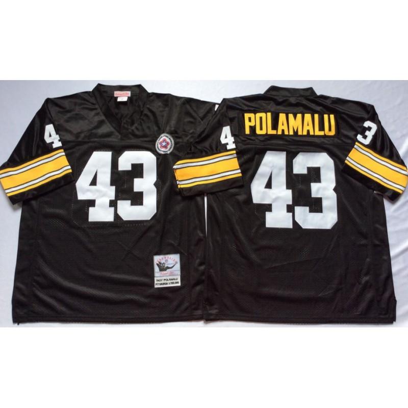 Pittsburgh Steelers NFL Camiseta Retro Hombre Mujer Algodón Camiseta Deportiva Ropa para Aficionados Fútbol Rugby Juego de Entrenamiento Ropa