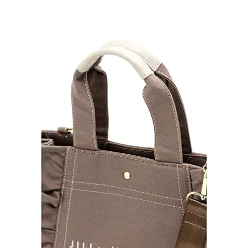 Jill by Jill Stuart Frill Tote Bag (Large) [White/FR]