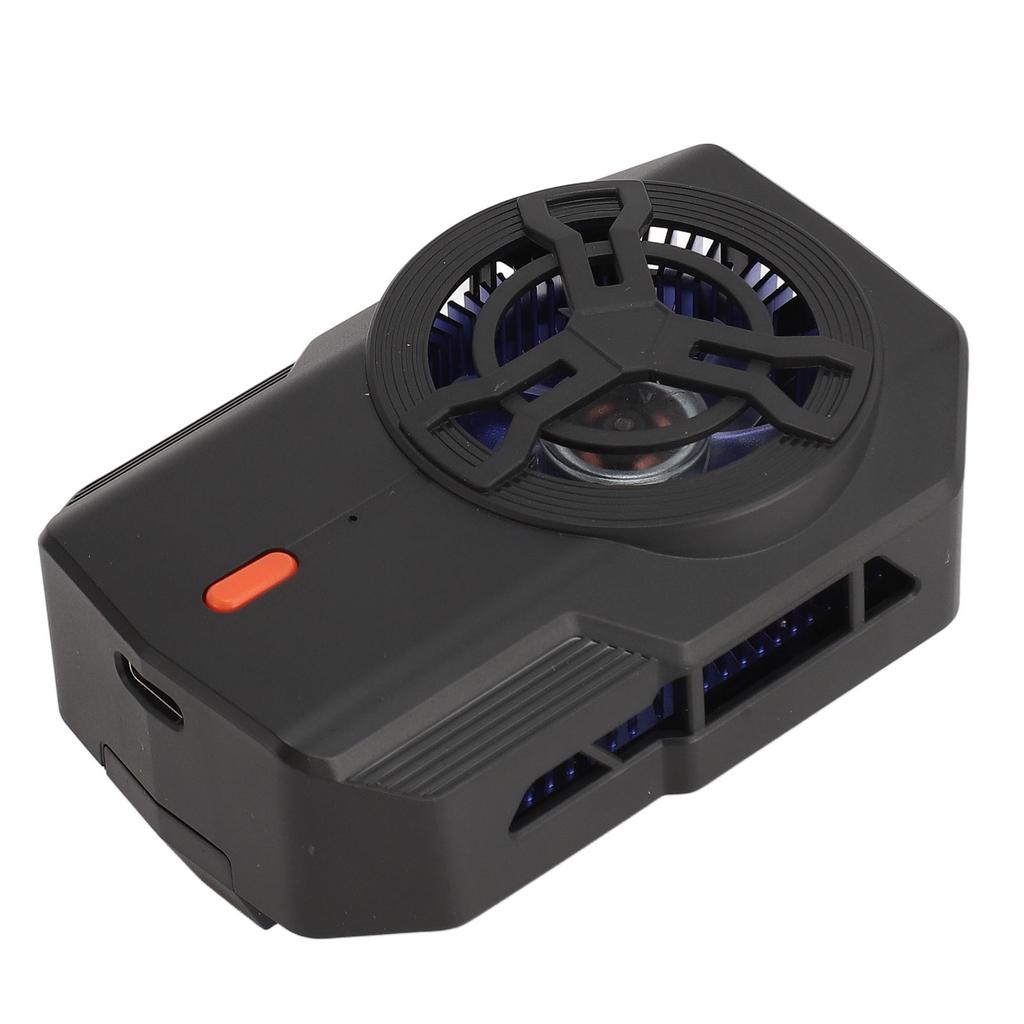 Semiconductor Phone Cooler Ice Porcelain 3 Gears Cordless Quiet Cell Phone Radiator Cooling Fan with Damping