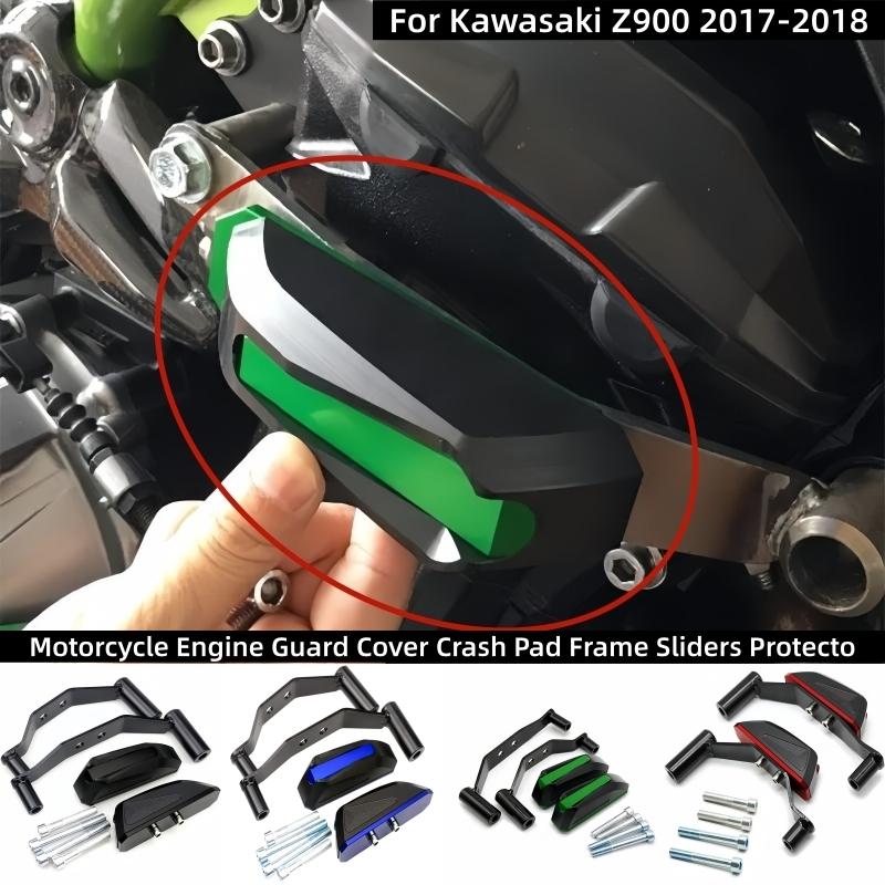 Motorcycle Engine Guard Cover Crash Pad Frame Sliders Protector For Kawasaki Z 900 Z900 2017-2018