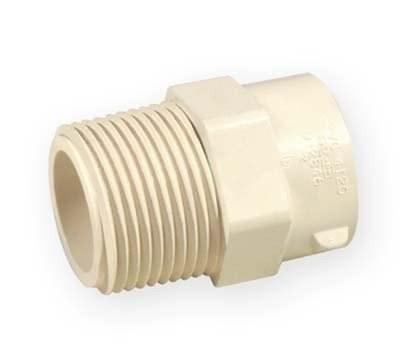 PVC-C 2" male/female threaded nipple