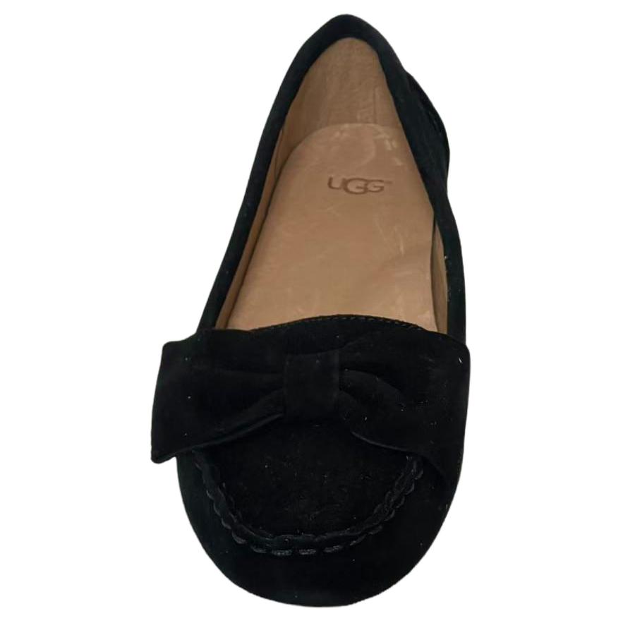 UGG Seabrook Sheepskin Versatile Casual Loafers Women Loafers 1019963-BLK