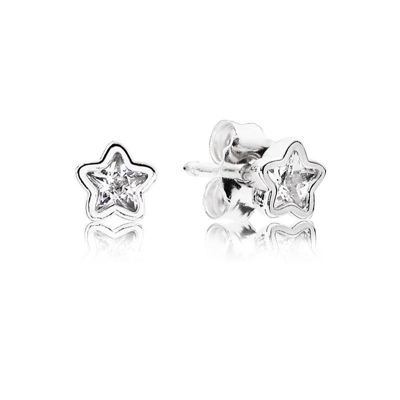 925 Silver Star Moon Earring Set, Sun Moon Star/Zircon Inlaid Design Vintage Trendy Stud Huggie Earrings for Women