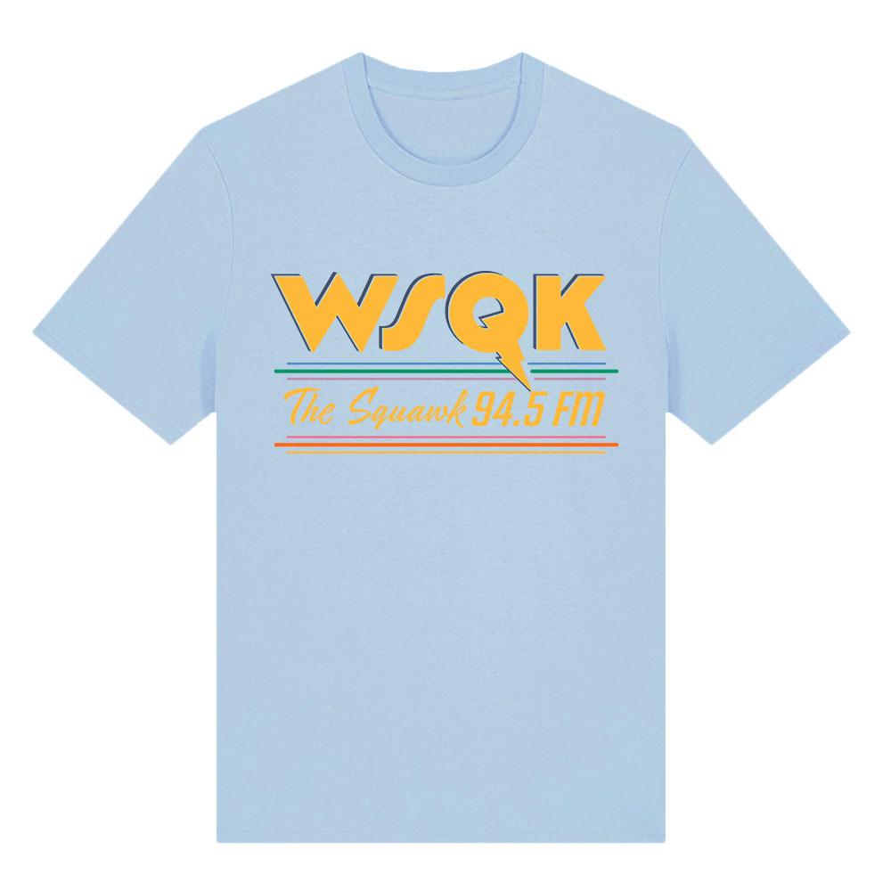 WSQK The Squawk 94.5 FM Μπλουζάκια Δώσε Με Τηλεμεταφορά Μπλουζάκια Αυτός ο Τόπος Χάλια Γραφικό Μπλουζάκι Βαμβακερά Κοντομάνικα T-shirts Streetwear