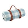 Foldable Travel Picnic Mat Thick Leather Strap Picnic Blanket Portable Moisture Proof Mat
