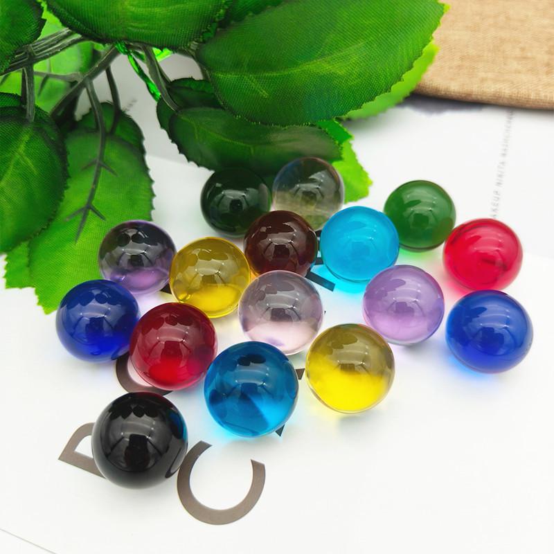 Xingtai Colored Crystal Glass Light Ball Bead Ornament