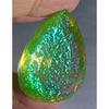 Stunning Natural Monarch Fire Opal Doublet 88.55 Ct Pear Certified Gemstone