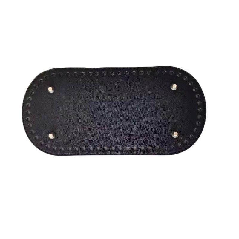 DIY Handmade Oval Bag Base - HyunA Crochet Leather Woven Plate 25*12