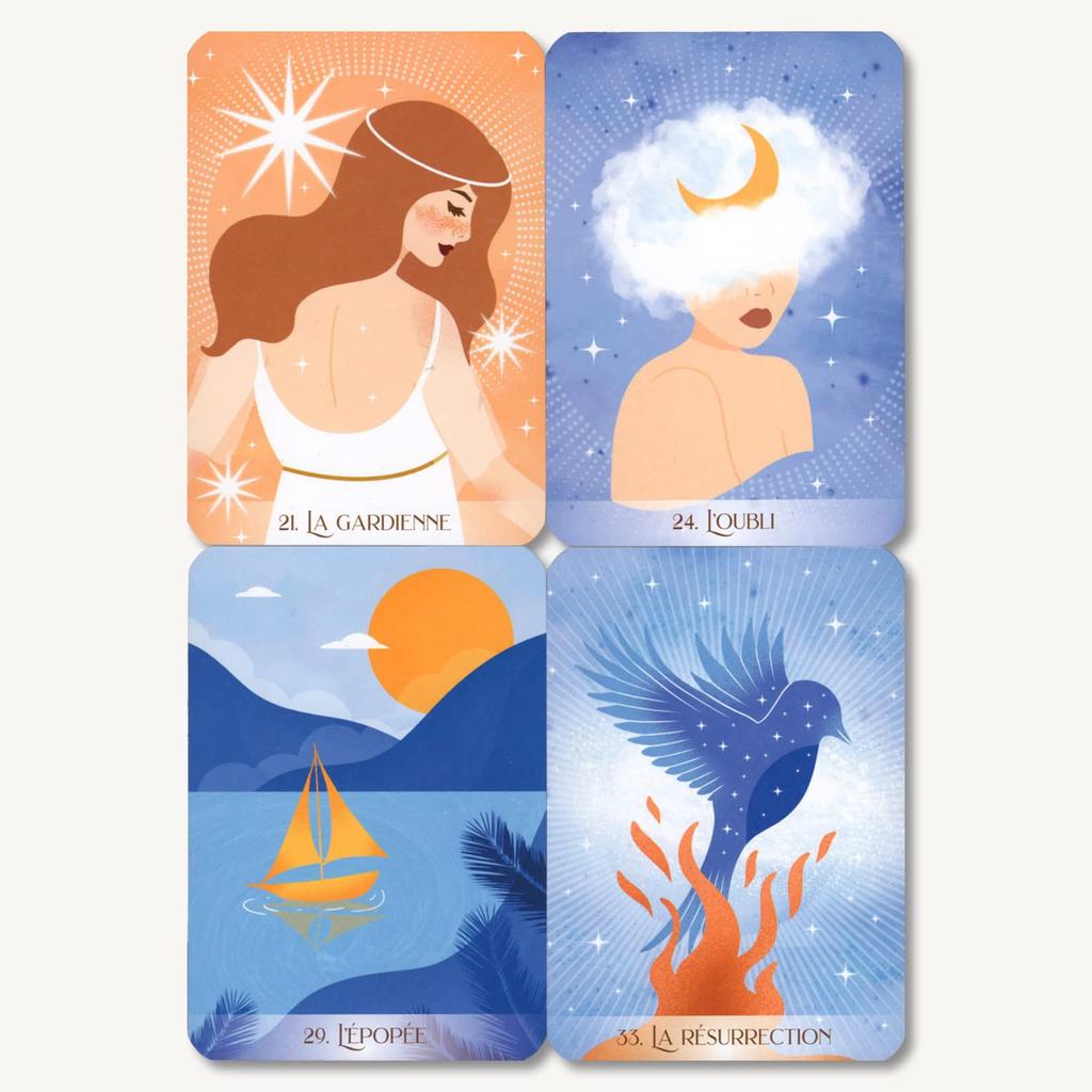 [Authentic] Messages from the Deceased [Oracle Card Meanings with Japanese List] Tarot Fortune Telling