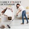 Pet Hair Removal Mop With Stainless Steel Head For Hard Floors And Carpets