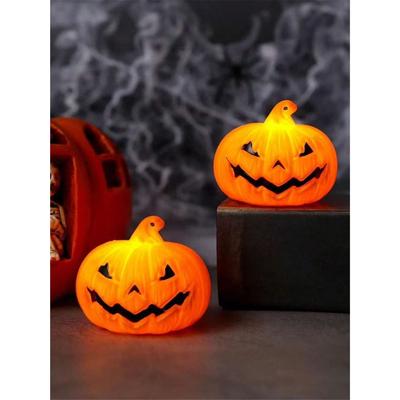  Vintage Halloween Pumpkin LED Lights,Horror Table Bedroom Garden Decor,Autumn Thanksgiving Harvest Holiday Gift Lamp