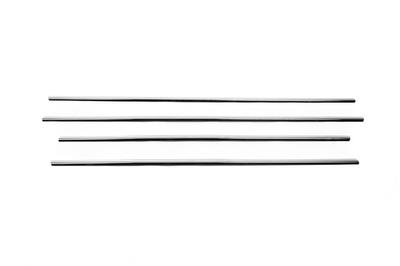 Garnitura ferestrelor (oţel inoxidabil) OmsaLine - Inox italian pentru BMW Seria 3 E-46 1998-2006
