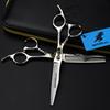 6.0 Inch Nimpson Skull Handle Personality, Hair Scissors, Barber Scissors, Flat Scissors, Tooth Scissors