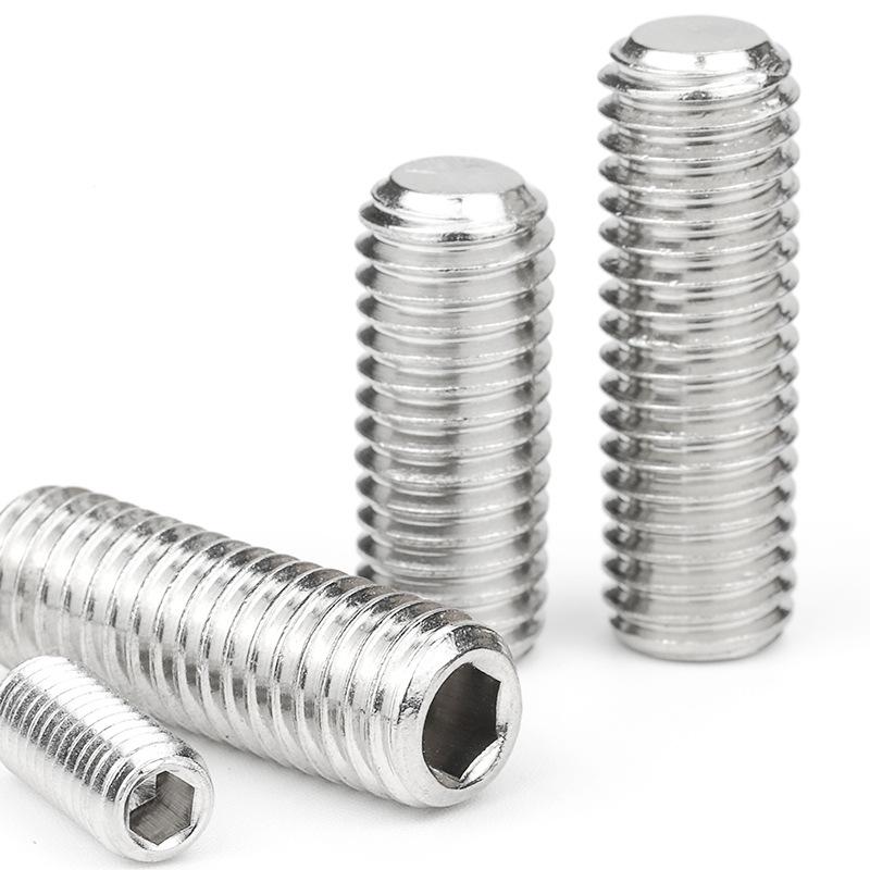 304 Stainless Steel Hexagonal Headless Set Screw - M3 M4 M5 M6.
