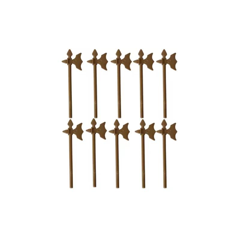 MOC Three Kingdoms Building Blocks Accessories Soldier Weapons Military Shield Sword Helmet Shoulder Armor Wings Mini Brick Toy