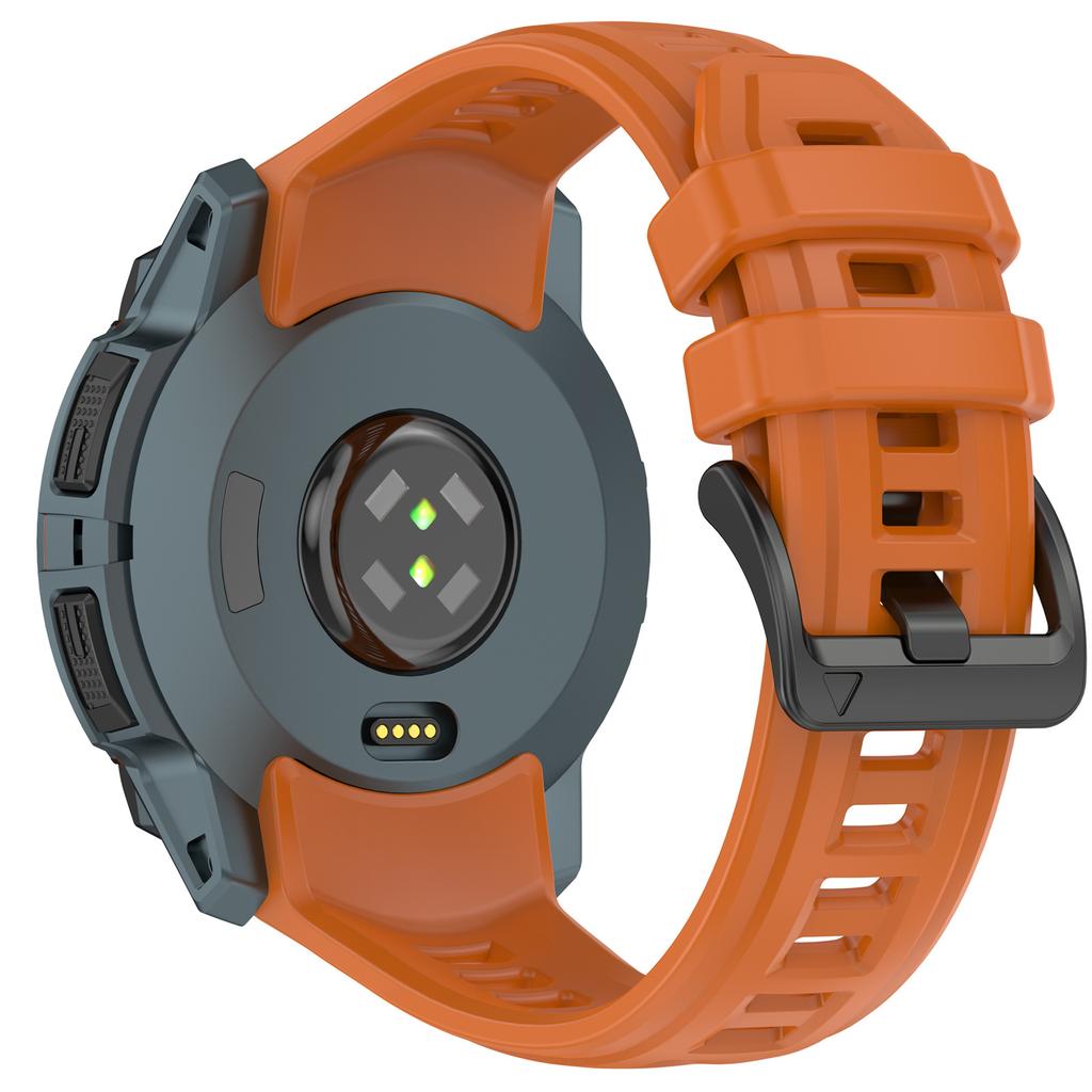 For Garmin Instinct 3 45mm Watch Band 22mm Silicone Replacement Strap