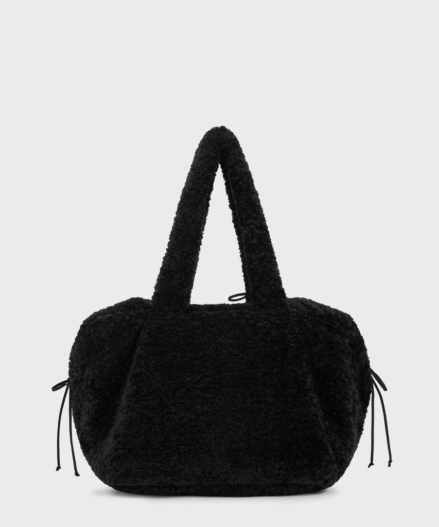 Sunlit Boucle Bag (Black)